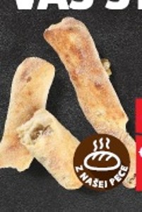 Tyčinka so zelenými olivami