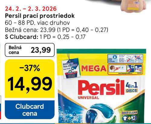 Persil prací prostriedok 60-88 PD
