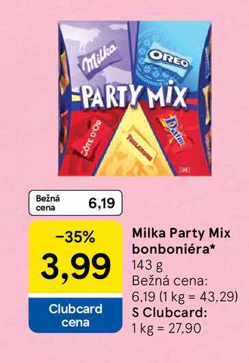 Milka Party Mix bonboniéra 143 g