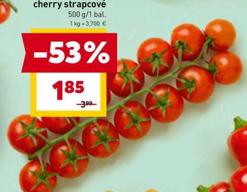 cherry strapcové 500 g/1 bal. 