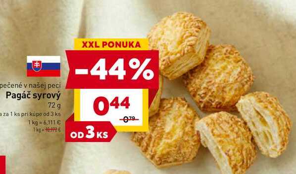 Pagáč syrový 72 g 