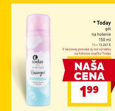 Today gél na holenie 150 ml