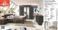 Spálňový program JASMIN - Nočný stolík