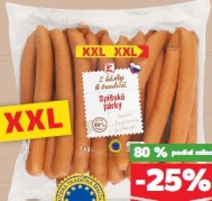 Z lásky k tradícii Spišské párky