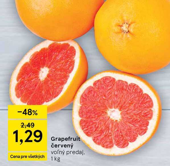 Grapefruit červený 1 kg