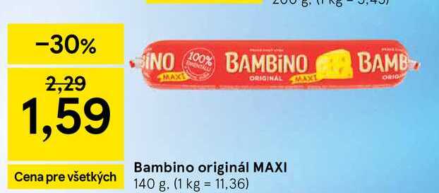 Bambino originál MAXI 140 g
