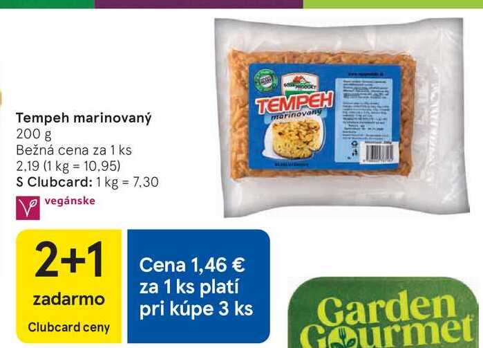 Tempeh marinovaný 200 g