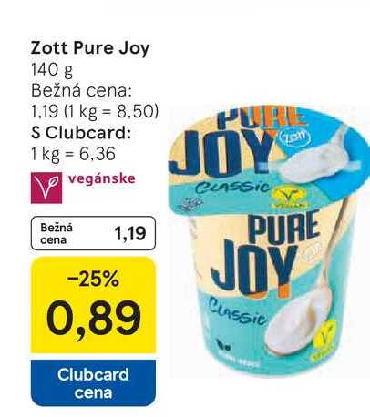 Zott Pure Joy 140 g  