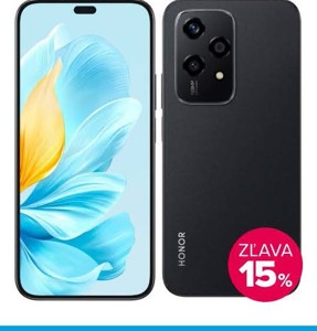 Mobilný telefón HONOR 200 Lite - 5G 8 GB / 256 GB čierny