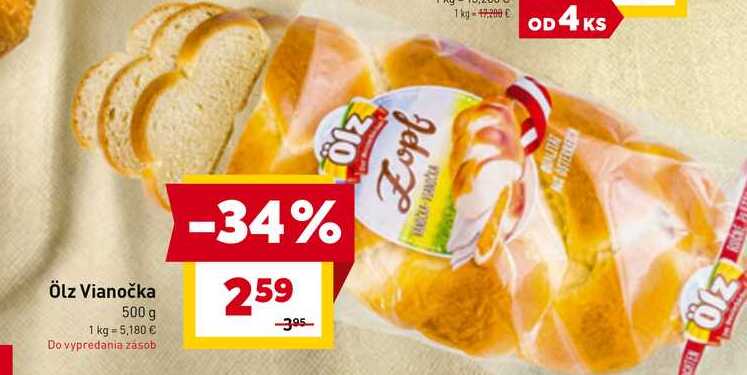 Ölz Vianočka 500 g 