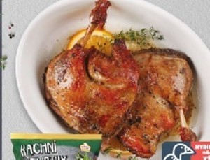 Vodňanská kachna Kačacie prsia Sous vide