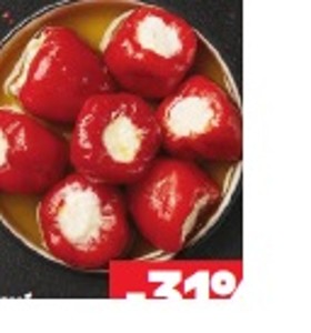 Čerešňové papričky plnené so syrom