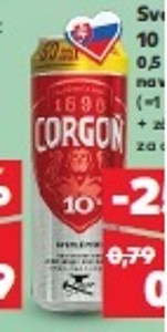 Corgoň Svetlé pivo