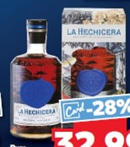 La Hechicera Rum alk. v akcii