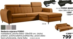 Sedacia súprava FORIO MAXI