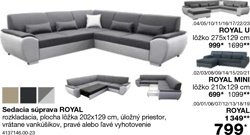 Sedacia súprava ROYAL