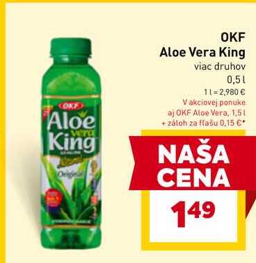 OKF Aloe Vera King viac druhov 0,5l
