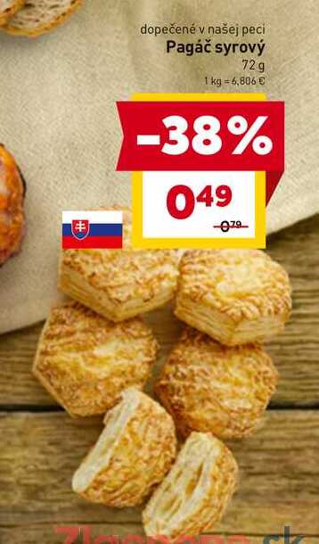 Pagáč syrový 72 g 