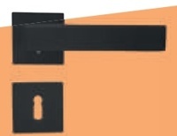 COBRA ROZETOVÉ DVEROVÉ KOVANIE GYES-S BB MATNÁ ČIERNA