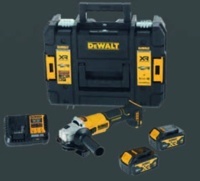 18 V Uhlová brúska, DCG405NT, 125 mm, bez aku., kufor T-STAK