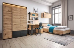 7: Izba pre mládež - závesná skrinka