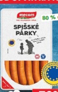 Mecom Spišské párky
