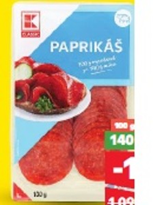 K-Classic Saláma Paprikáš