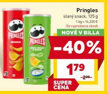Pringles Snack 125 g