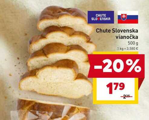 Chute Slovenska vianočka 500 g 