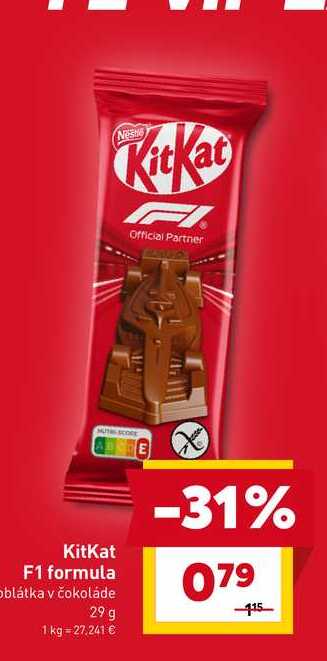KitKat oblátka v čokoláde 29 g