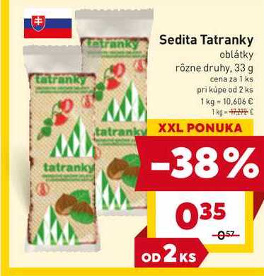 Sedita Tatranky 33 g 