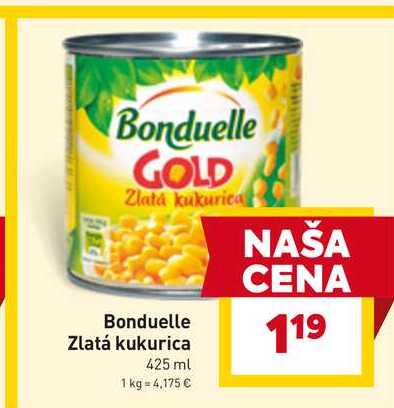 Bonduelle Zlatá kukurica 425 ml 