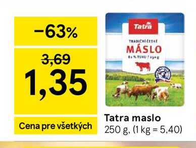 Tatra maslo 250 g