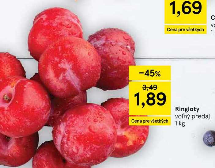 Ringloty voľný predaj 1 kg 