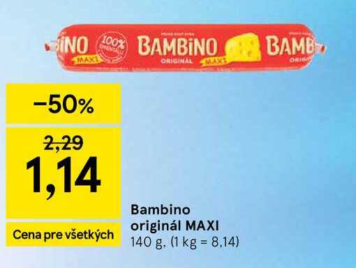Bambino originál MAXI 140 g