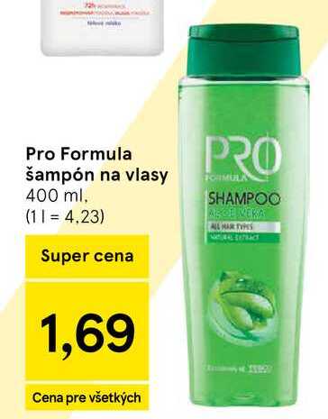 Pro Formula šampón na vlasy 400 ml