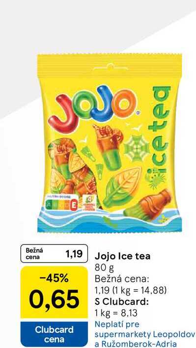 Jojo Ice tea 80 g 