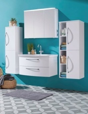 Kúpeľňa - skrinka s umývadlom