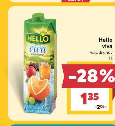 Hello viva viac druhov 1L