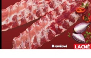 Bravčové rebierka z karé