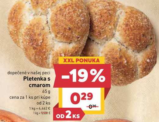 Pletenka s cmarom 65 g 