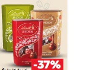 Lindt Lindor Čokoládové pralinky