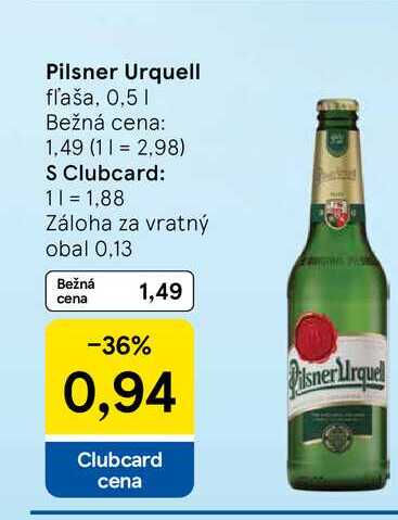 Pilsner Urquell 0,5l