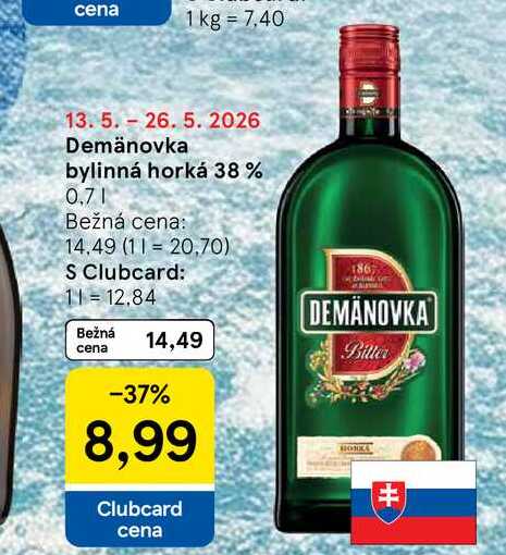 Demänovka Bylinná 0,7 l v akcii
