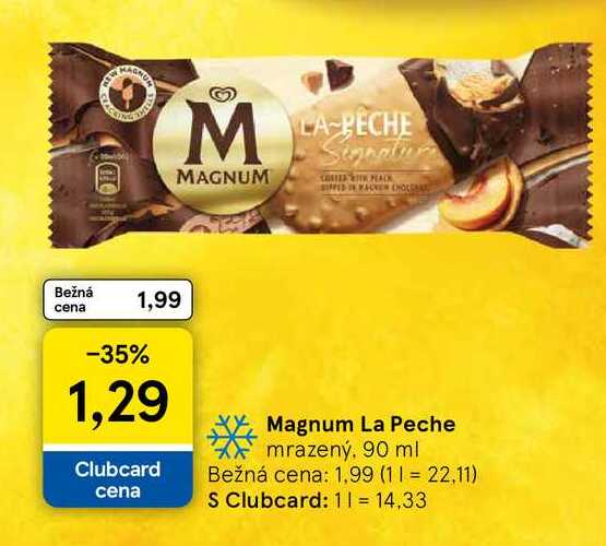 Magnum La Peche XX mrazený, 90 ml 