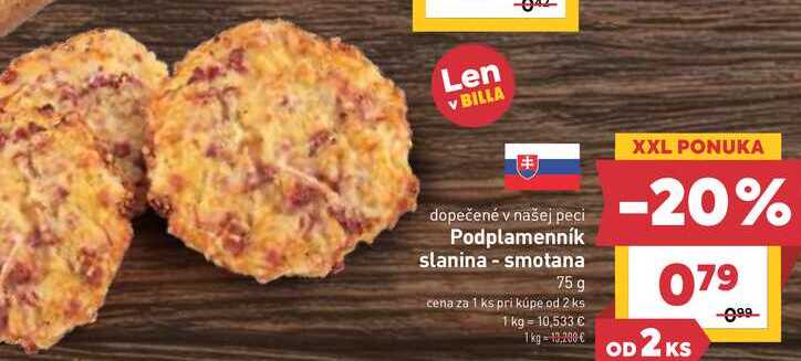 Podplamenník slanina - smotana 75 g
