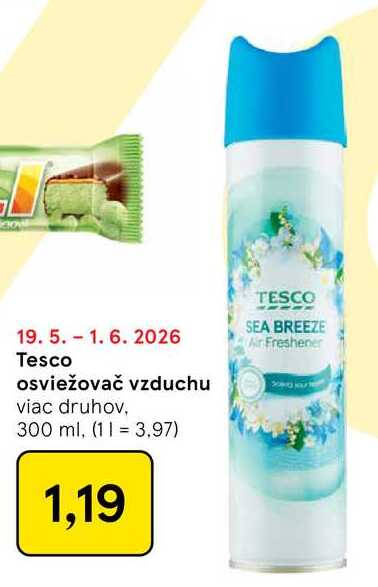 Tesco osviežovač vzduchu viac druhov, 300 ml