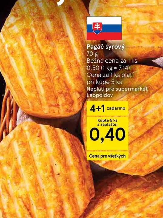 Pagáč syrový 70 g