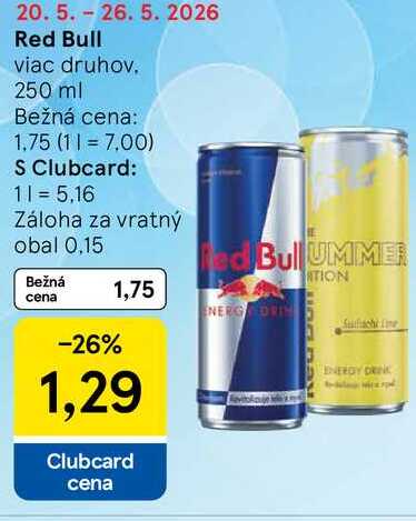 Red Bull 250 ml energy drink