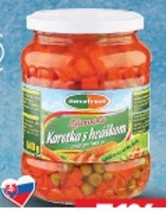Novofruct Karotka s hráškom